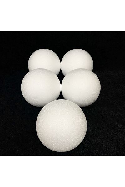 Aker Hediyelik Μπάλα αφρού φελιζόλ διαμέτρου 12 cm (5 τεμάχια)