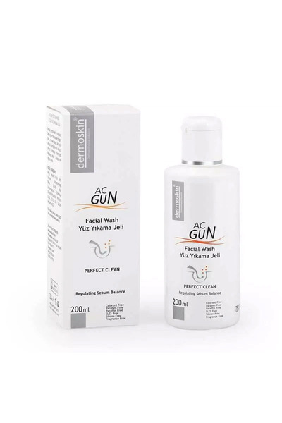 Dermoskin Acgun Yüz Yıkama Jeli 200 ml