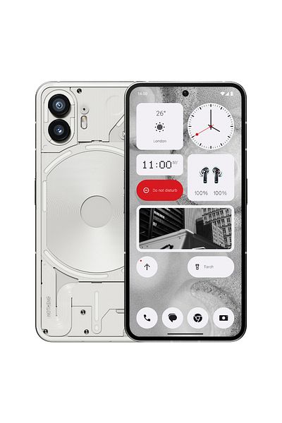 NOTHING White Phone (2) 12/256 Gb - (Nothing Turkey Warranty)