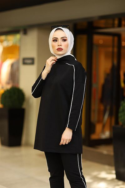 benguen 2011-1 Thin Piping Suit-black