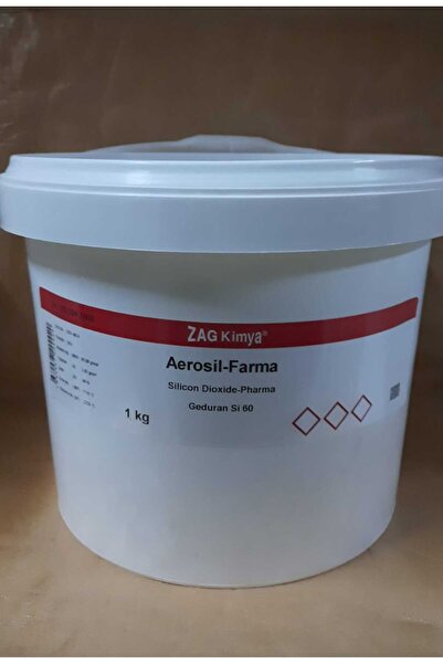 ZAG KİMYA AEROSİL 200 (SİLİKON DİOKSİT) PHARMA GRADE 1 KG