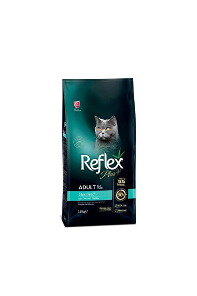 Reflex Plus Tavuklu Kısırlaştırılmış Yetişkin Kedi Maması 15 Kg