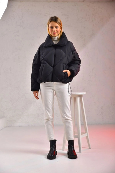 VOLT CLOTHİNG Dámská oversize bunda Puffer