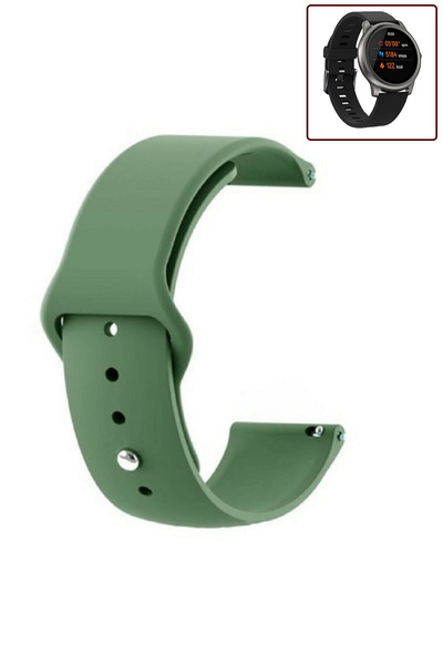 Tagomoon Haylou Solar Ls05 Uyumlu Yumuşak Dokulu Esnek Jel Silikon Kordon Kayış