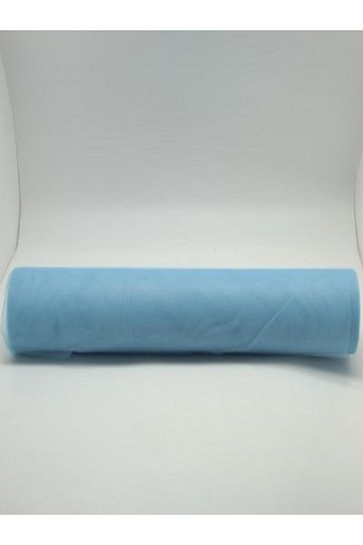 Kazanabil ROLL GREEK TULLE DECORATION MATERIAL BLUE