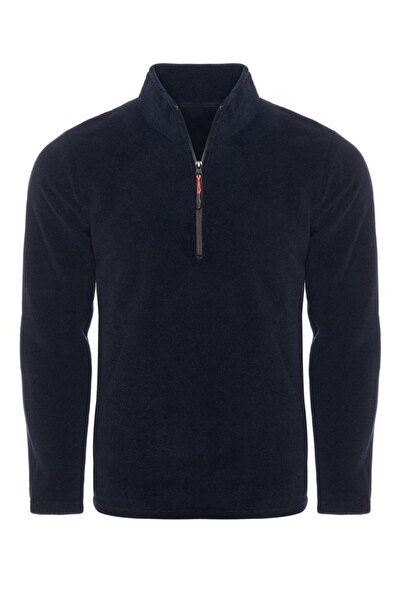 MOONBULL Ανδρική μπλούζα με μπλούζα για κρύο κρύο μπλουζάκι με μπλε φλις μπλούζα