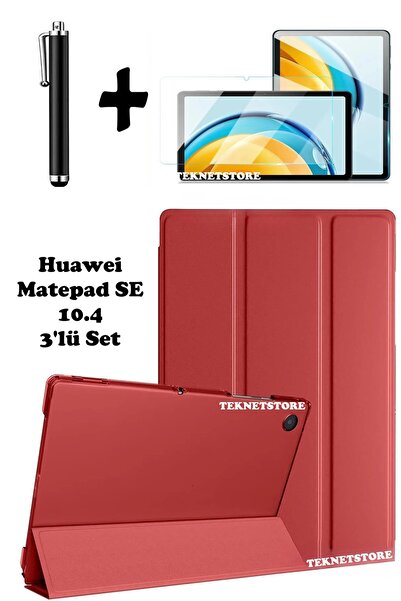 TEKNETSTORE Huawei Matepad Se 10.4 Flip Smart Standlı Uyku Modlu Tablet Kılıf...