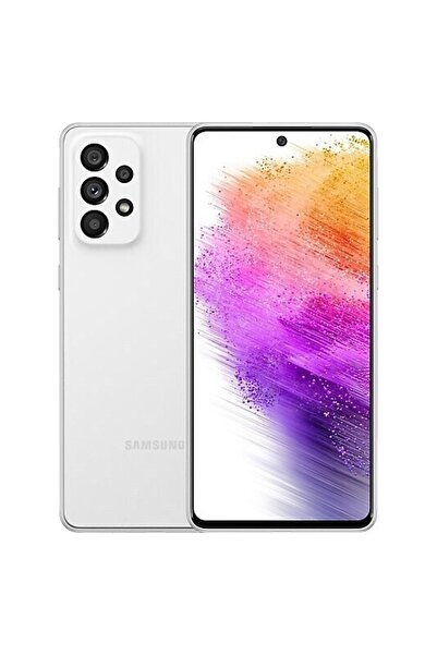 Samsung Yenilenmiş Samsung Galaxy A73 128 GB Beyaz Cep Telefonu (12 Ay Garant...