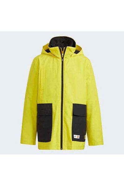Adidas raincoat boys discount