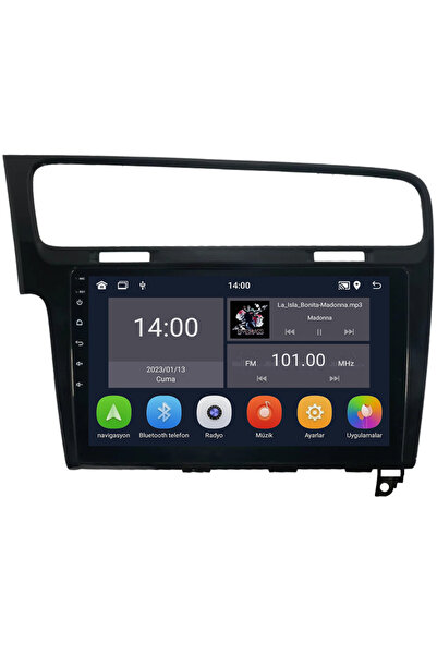 Genel Markalar Volkswagen Golf 7 Uyumlu Android Multimedya Sistemi (2013-2020)