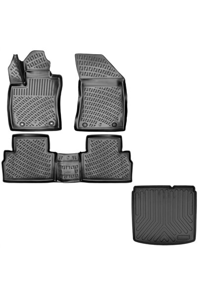 Rizline MG ZS 3D Havuzlu Paspas ( Elektrikli Araç ) + 3D Bagaj Havuzu Alt Kıs...