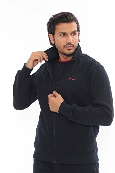 FORE SPORT Ανδρικό Σετ Φούτερ 3 τεμαχίων Navy Blue 3 κλωστών