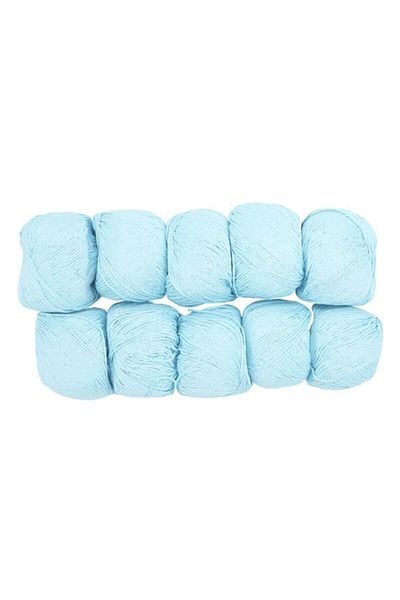 Spagettiyarn Slim Cotton 10 Pack Μέντα Πλεκτό Νήμα