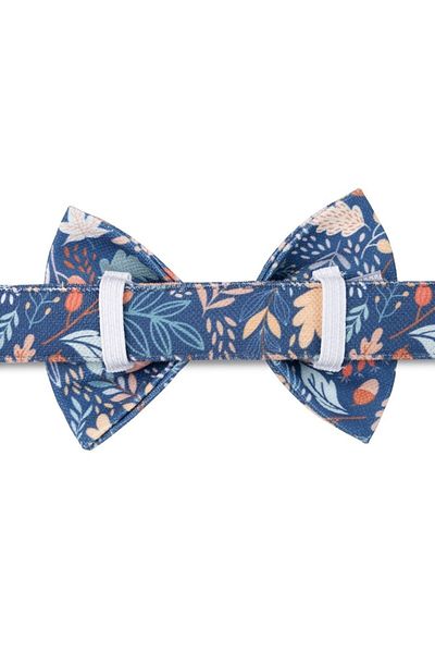 Lusi Doog Autumn Themed Dog Bow Tie (SIZE 3) - Bow Tie Only, Leash Not Included