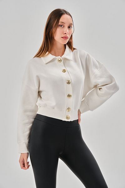 modakirwem Cut Sleeve Sweatshirt