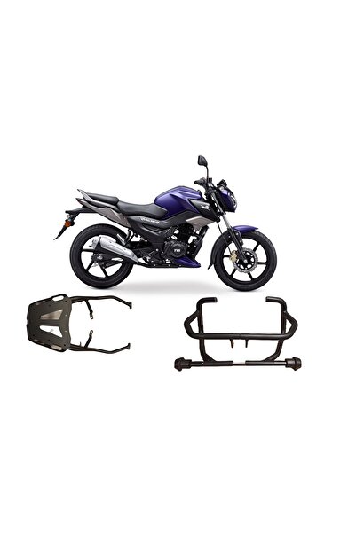 TVS Raider - Ön Koruma Demiri Ve Arka Çanta Demiri 2.si Bir Arada Set Halinde...