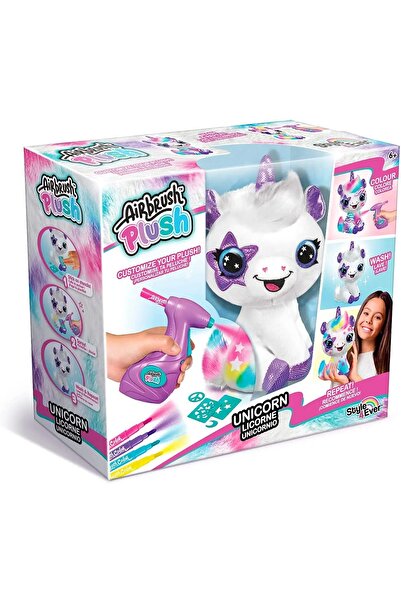 OYUNCAK STORE Airbrush Plush Unicorn Licorne Unicornio Spreyle Peluş Boyama v...
