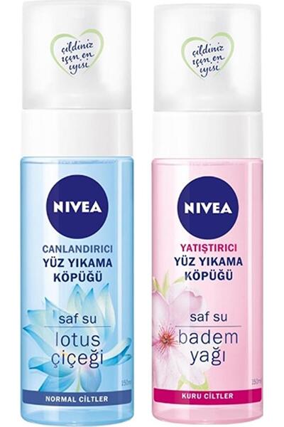 NIVEA Yüz Yıkama Köpüğü 150 Ml Yatıştırıcı + 150 Ml Canlandırıcı