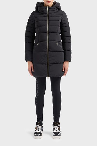 EA7 Black Women Coats Jackets Styles Prices Trendyol