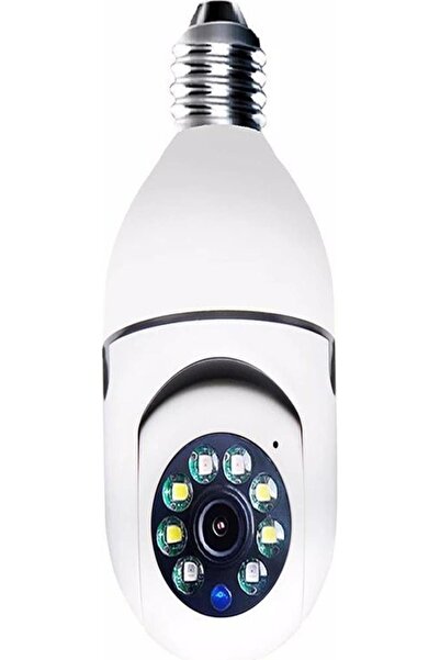 Genel Markalar 360 Ptz Ip Kamera Gece Görüş Kablosuz Bebek Güvenlik Akıllı Ampul Wifi Kamera Ip36