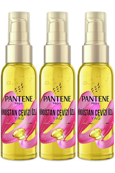 Pantene Coconut Extract Oil 100 ml X3