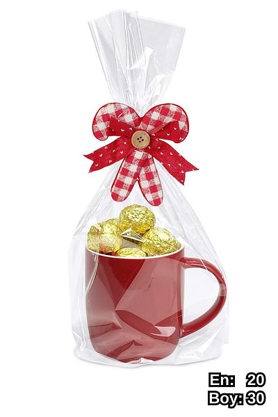 Dekals 100Pcs 20X30 Plain (No Tape) Transparent Gelatin Glossy Cookie Accessory Bag Packaging Package