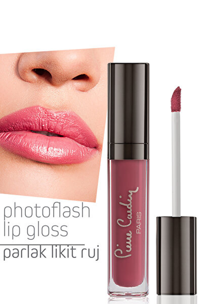 Pierre Cardin Photoflash Lipgloss – Shiny Liquid Lipstick - Roseate