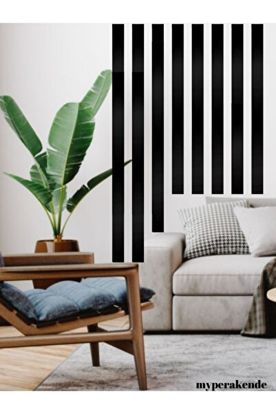 Genel Markalar Dekorasyon Ahşap Şerit Duvar Panelleri Dekoratif Duvar Çıtası 1Paket 15Adet