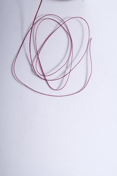 Eskişehir hobi sanat Dark Fuchsia Color 1.0 Mm 20 Meters Waxed Rope Saddler Leather Sewing Thread Necklace Jewelry Design Bracelet Thread