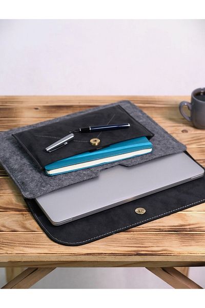 GUETTA حافظات كمبيوتر محمول من اللباد مقاس 13-13.3-14 بوصة لجهاز Macbook Air وUltrabook/حقيبة الملفات