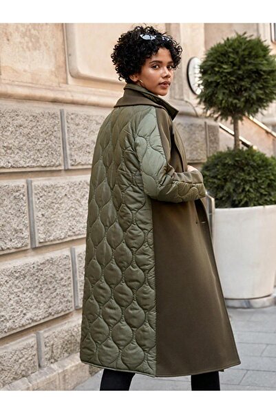 Frederick Women's Long Quilted Lined Overcoat
