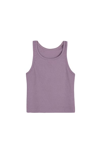 ŞahTan Cotton Thick Strap Crop Women's Short Undershirt & Slip Panties set