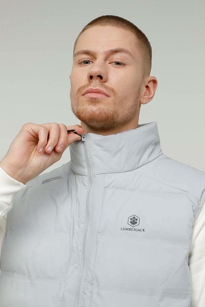 lumberjack M-ACELIN VEST 3PR Men's VEST - GRAY - S - ST07042-50814