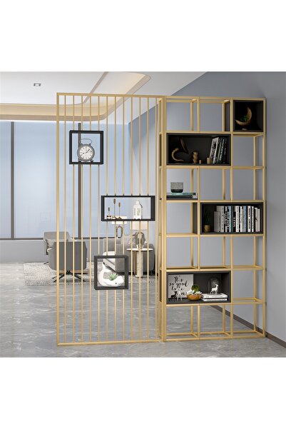 Püff Konsept Sanat & Dekorasyon İmge Gold Metal Seperatör