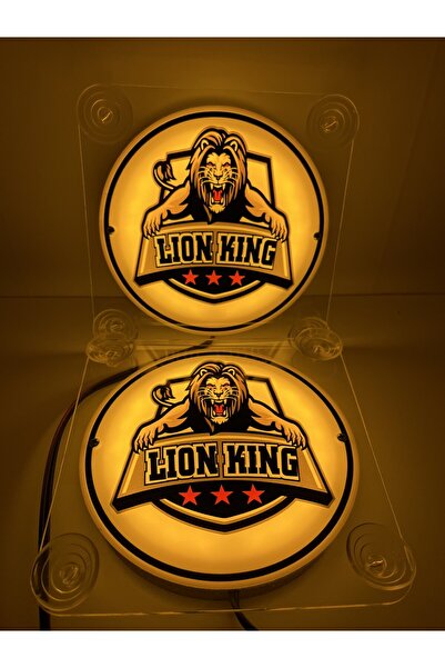 AHMET OTOMOTİV LİON KİNG(ASLAN KRAL) CAM ÖNÜ LOGO TABELA 24VOLT