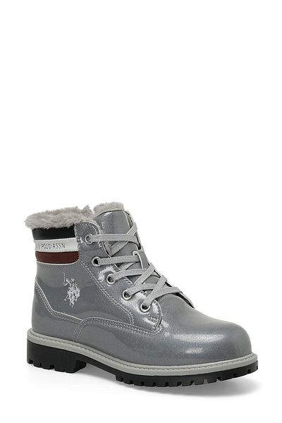 U.S. Polo Assn. WONAS 3PR Γκρι Εργατικές Μπότες για κορίτσια