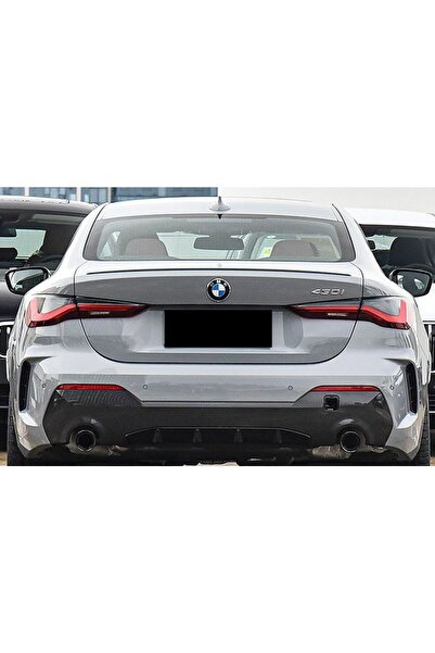 HYM TUNİNG BMW 4 SERİSİ G22 Uyumlu  FABRİKA MODEL SPOYLER 2021+ PARLAK SİYAH