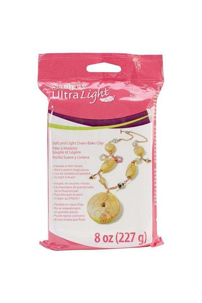 Sculpey Ultra Light Bakable Dough 227 g White