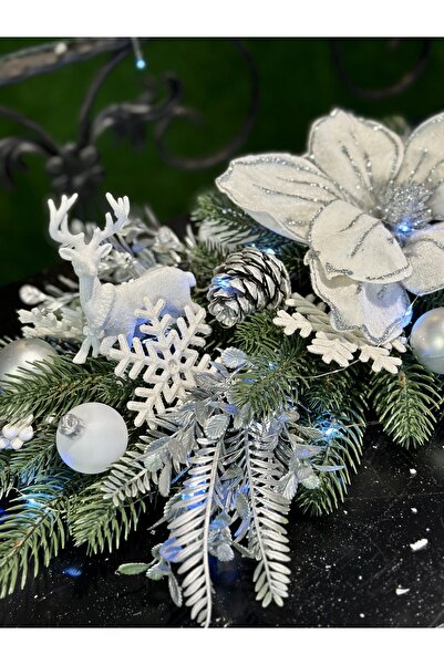 New Bliss Decor Studio Yılbaşı Tasarım Peri Led Işıklı Lüks Garland