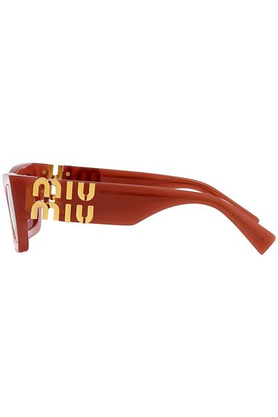 Miu Miu MU 09WS (10M08S) 53| Women's Red Sunglasses