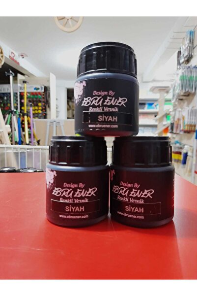 Ebru Ener Renkli Vernik 100ml SİYAH