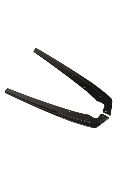 HYM TUNİNG BMW 5 SERİSİ G30 ARKA KÖŞE FLAP SETİ 2018 2020 PARLAK SİYAH