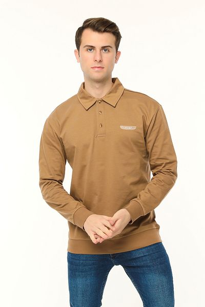 Owut Collection Ανδρικό μακρυμάνικο πόλο Classic Fit