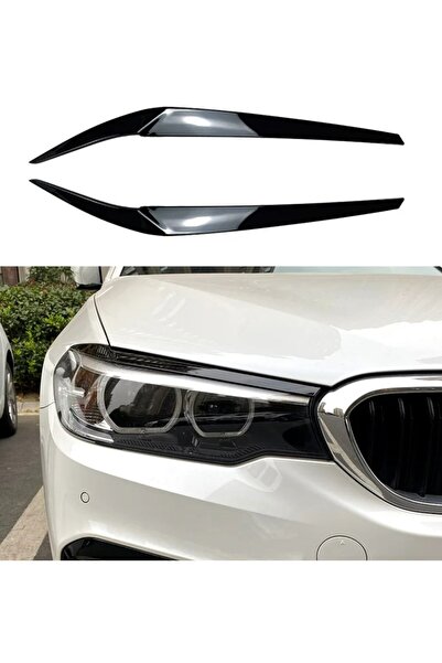 Genel Markalar BMW 5 SERİSİ G30 FAR KAŞI 2018 2020 PARLAK SİYAH