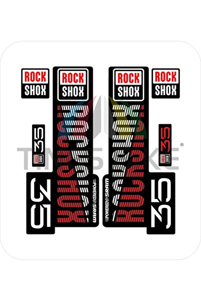 Rock Shox Rockshox 35 Fork Stickers 2020