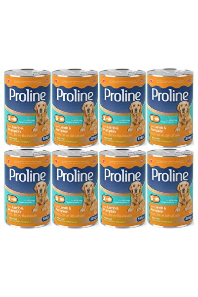 Pro Line Proline Kuzu Etli ve Bal Kabaklı Yetişkin Köpek Konservesi 395 Gr*8 ...