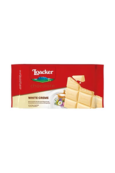 Loacker White Creme Chocolate 87g