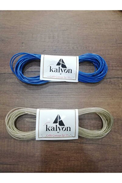 Çelik Pvc Kaplı 10 metre X 2 ADET Çamaşır İpi
