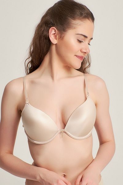 Pemilo Sutien Micro Cappucino pentru femei 7101016 Unsupported Stone