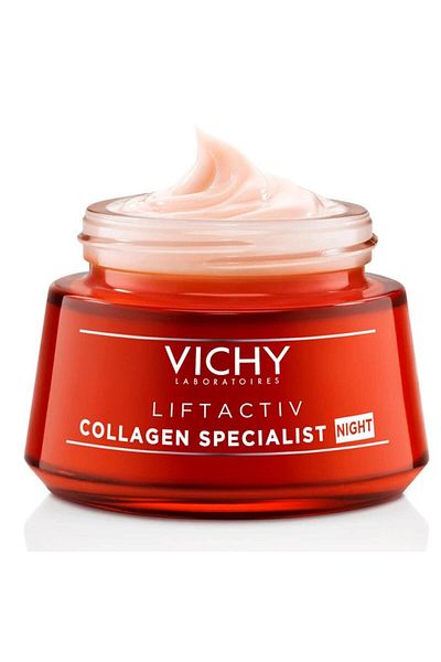 Vichy Liftactiv Collagen - Anti-Blemish and Anti-Aging Night Cream with Vitamin C 50ml